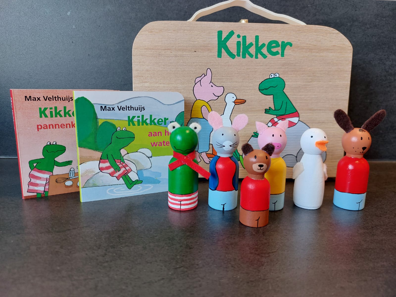 Kikker set (met koffer)
