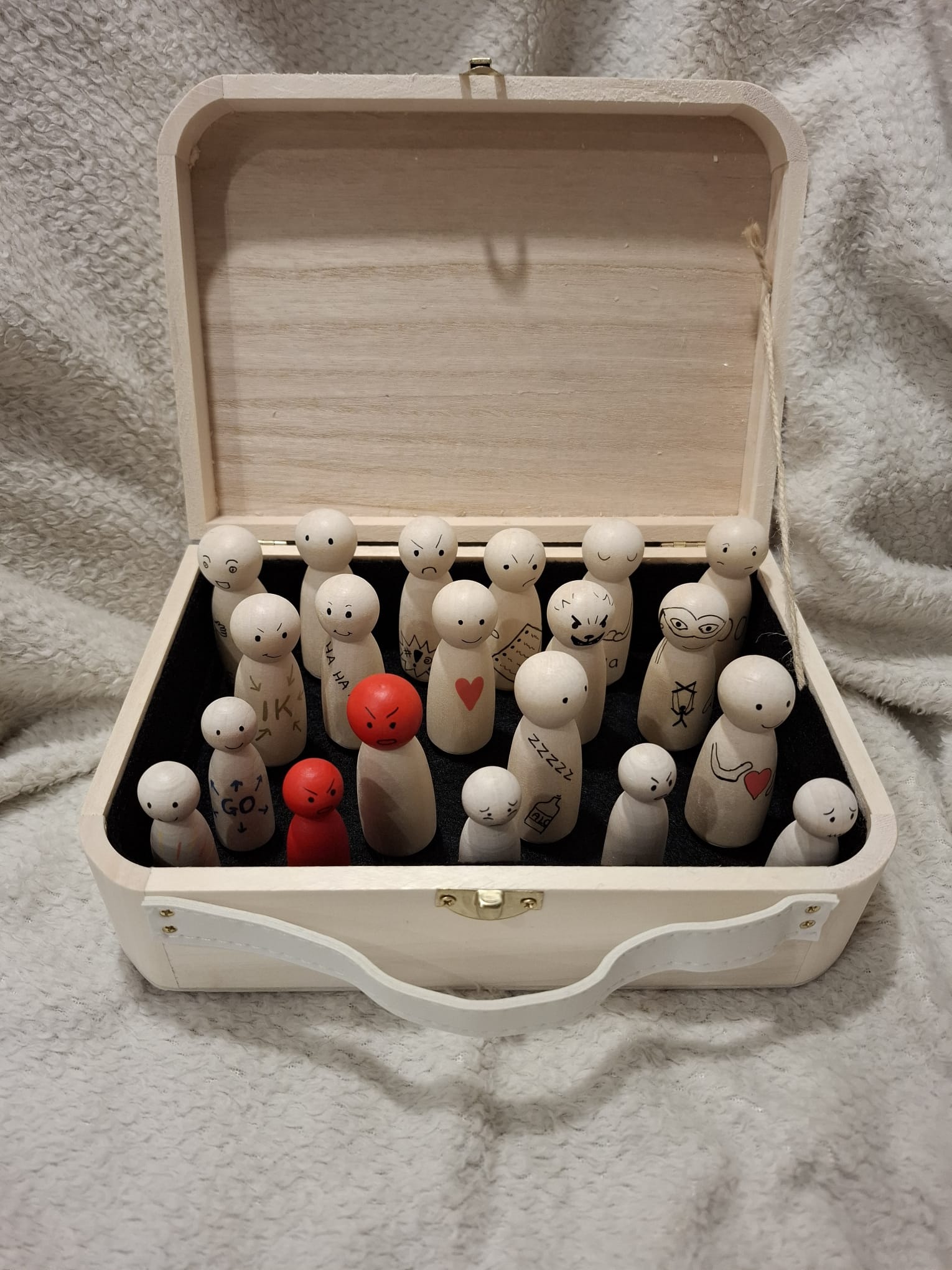 Schematherapie poppetjes (met koffer)