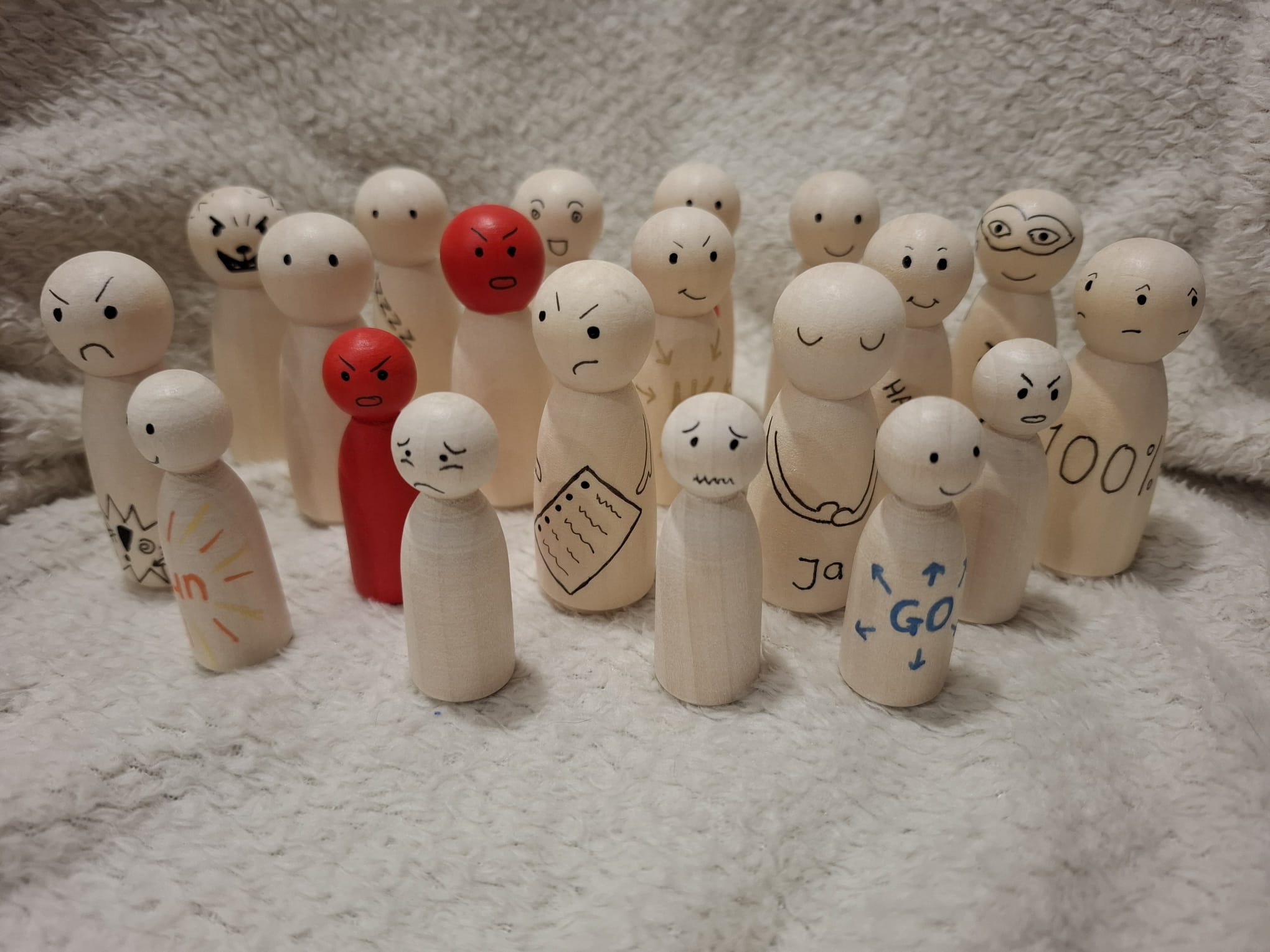 Schematherapie poppetjes (zonder koffer)