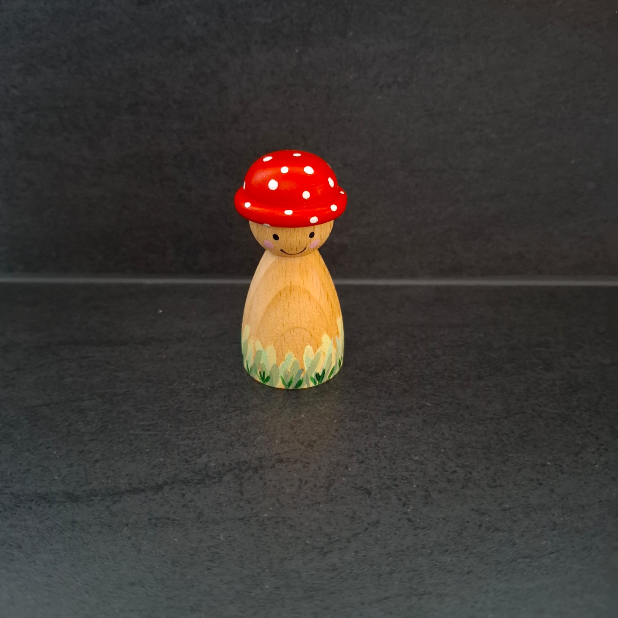 Herfst - paddenstoel poppetje groot