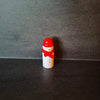 Kerst - sneeuwpop rood