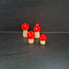 Herfst - paddenstoelen (4 stuks)